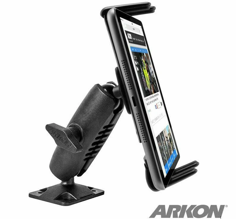 RM6AMPS2T Arkon Slim-Grip Ultra Drill-Base Mount for iPhone iPad Mini Tablet - Image 2 of 3