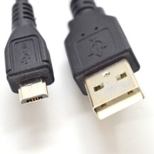 10pcs 1M/3.3ft USB 2.0 Male To Micro USB Male Connector Shield Cable Cord Black