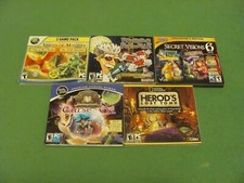 Lot of 5 Vintage PC CD-ROM Games.