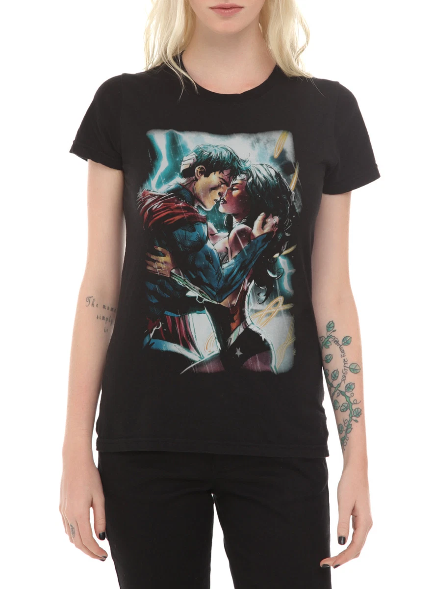 superman and wonder woman t shirt