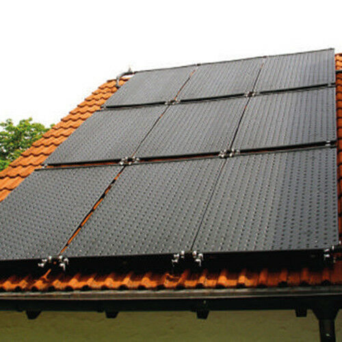 Pool Solaranlage Sun Plate HelioPool Solarabsorber Sonnenkollektor 109x110cm SET - Bild 2 von 3