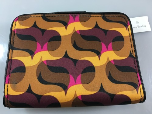 Vera Bradley Luces Modernas Cerradura a Presión Billetera Portatarjetas Organizador NUEVO - Imagen 2 de 6