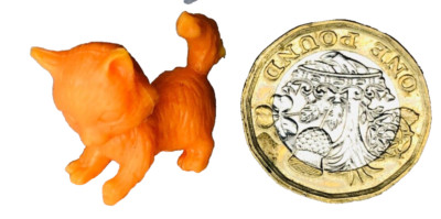 Actionfigur Katze orange Mini Tier Spielzeug es