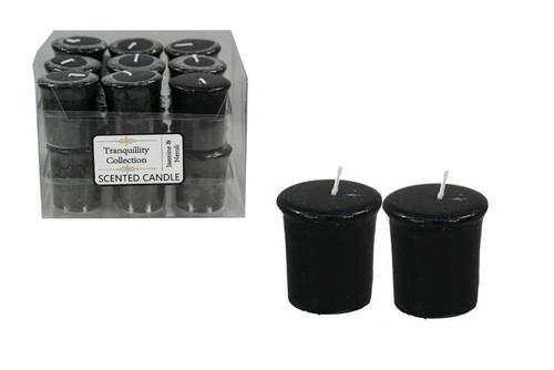 36PK Tranquility Scented Votive Candles 8 Hours Tealights Scents Decorative - Picture 12 of 13