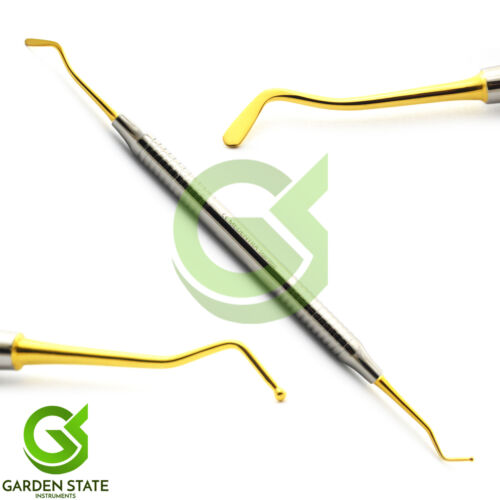 Kit de embalaje de relleno de compuesto dental de 10 piezas herramientas de contorno de relleno de amalgama - Imagen 4 de 11
