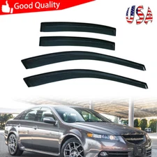 Sun/Rain Guard Wind Deflector Vent Window Visors Shade For Acura TL 2004-2008