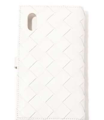 New $750 Authentic Bottega Veneta White Leather IPhone X