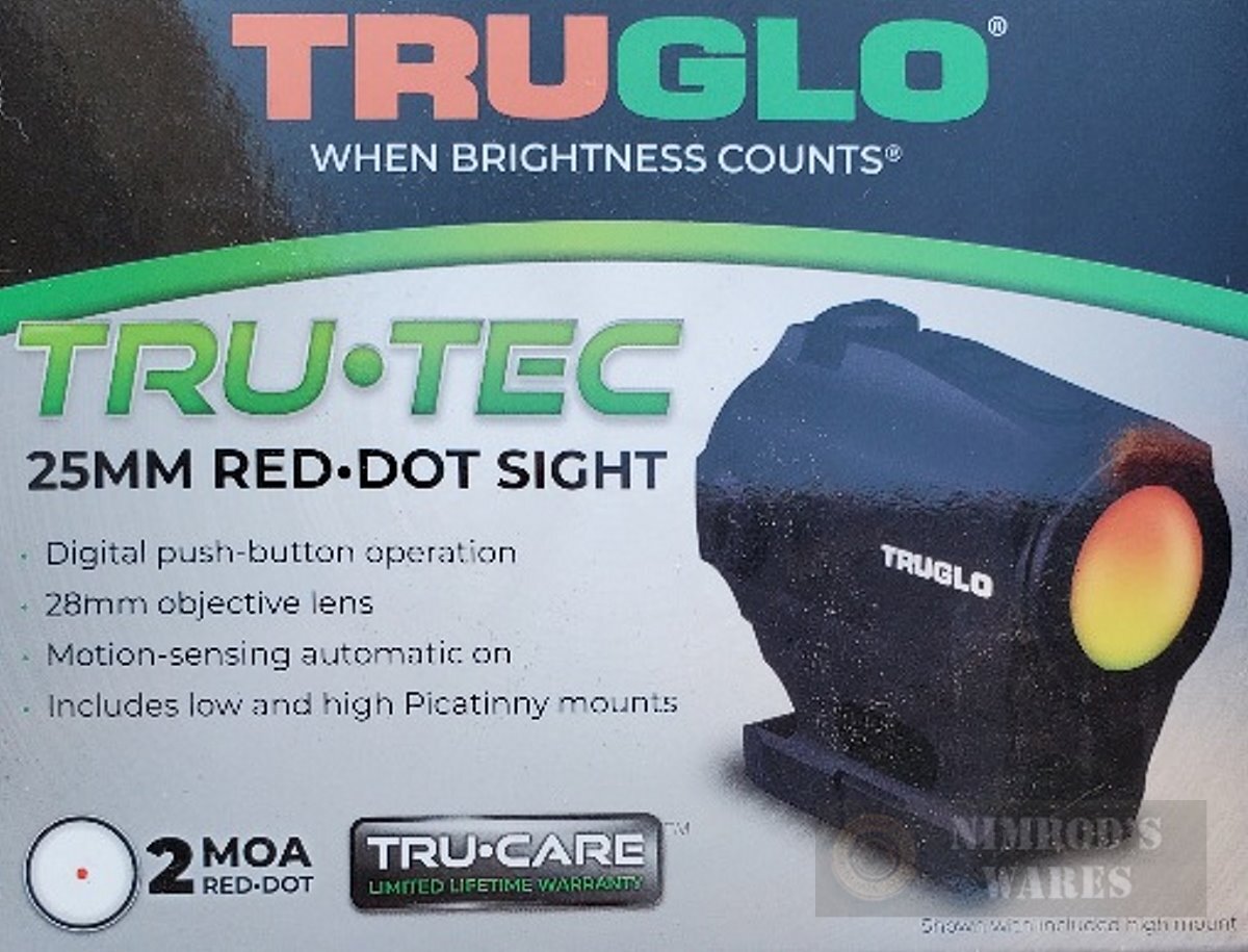 PUNTO ROJO TRUGLO TRU-TEC 2 MOA - Armería Ibérica