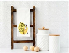 Funny Retro Sassy Kitchen Towel washing machine