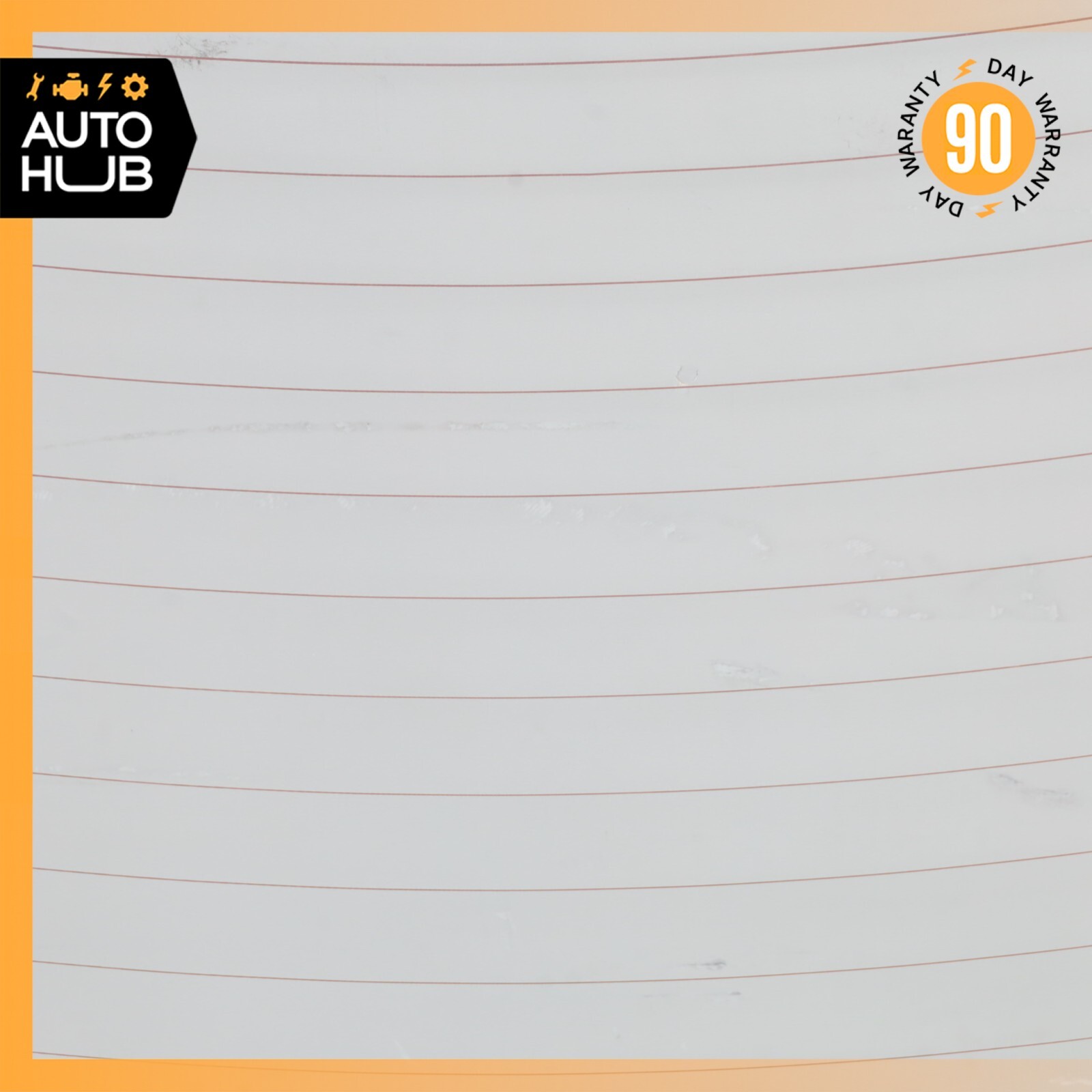 05-16 Aston Martin DB9 DBS Coupe Rear Windshield Wind Shield Back Glass OEM 35k