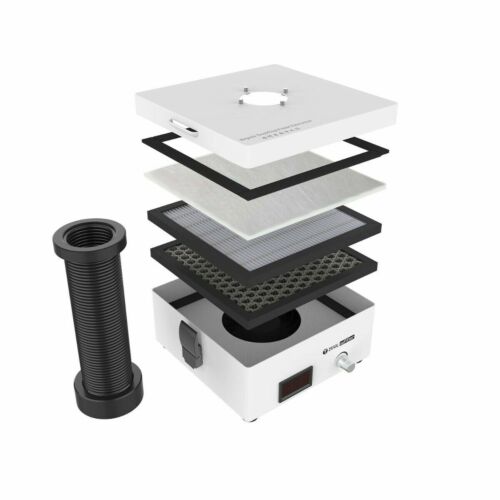 2UUL uuFilter Saldatura Fumi Fumi Filtro Carbonio Estrattore Filtratore Assorbitore - Foto 3 di 7