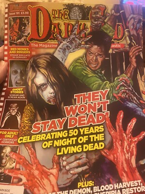 The Dark Side Magazine of Macabre & Fantastic Horror Monster  Issue #191 Bagged