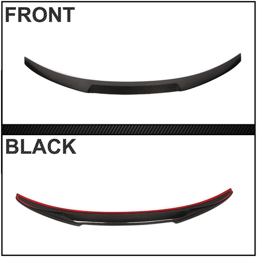 Carbon Heckspoiler Spoilerlippe Heckflügel Lippe für BMW F30 320i F80 M3 2012-17 - Picture 9 of 13