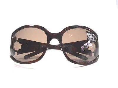Gafas de sol Mont Blanc MB 142S Tortoise 820 tamaño 60 mm marco nuevas - Imagen 1 de 4