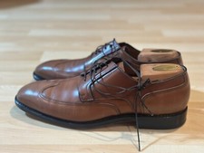 Salvatore Ferragamo Tramezza Welted Mens Tan Wingtip Derby Shoes 9 D