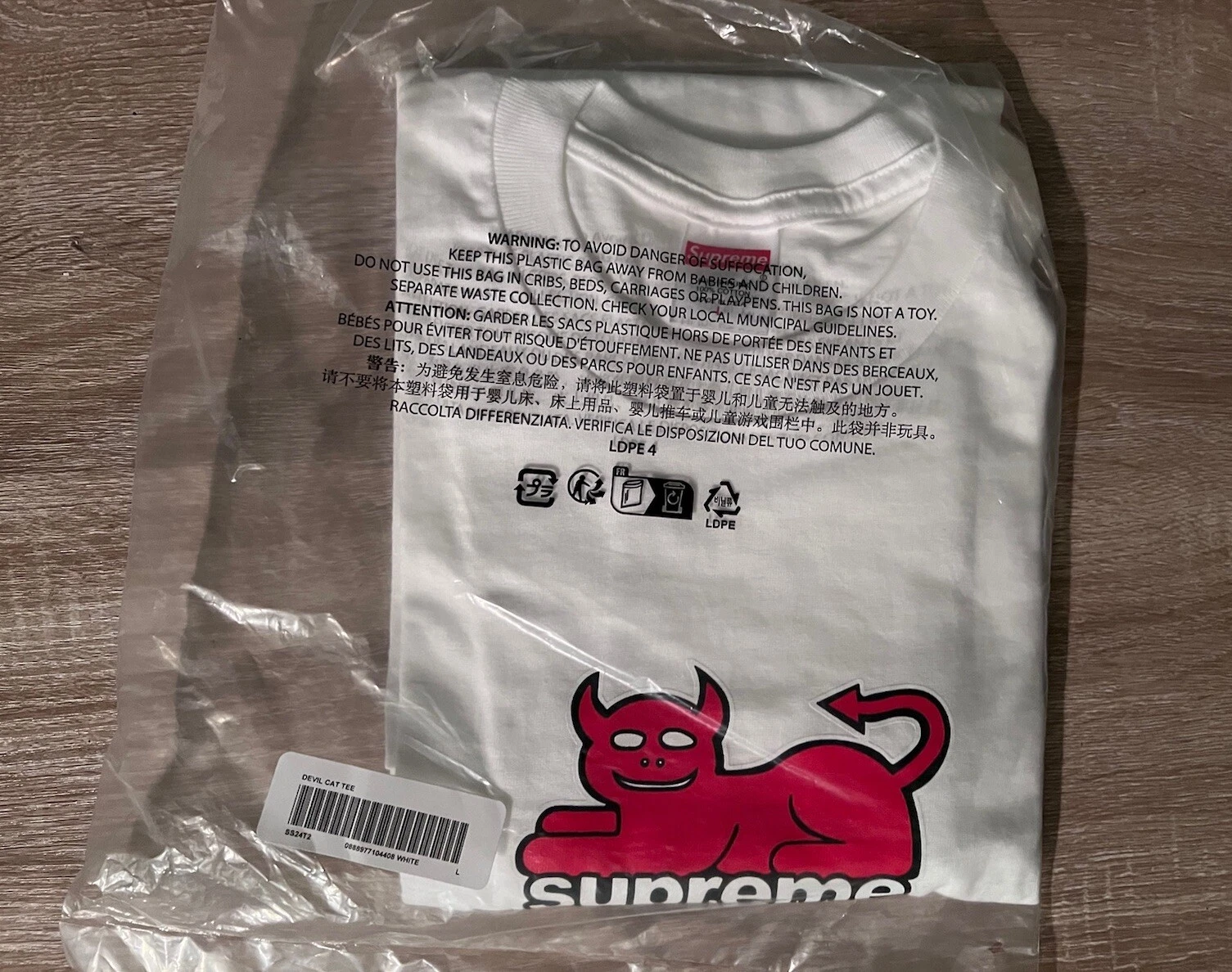 Tee shirt chat diable machine jouet suprême  grand 