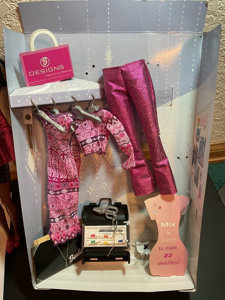 Mattel Barbie FASHION DESIGNER Doll Accessories African American 2000