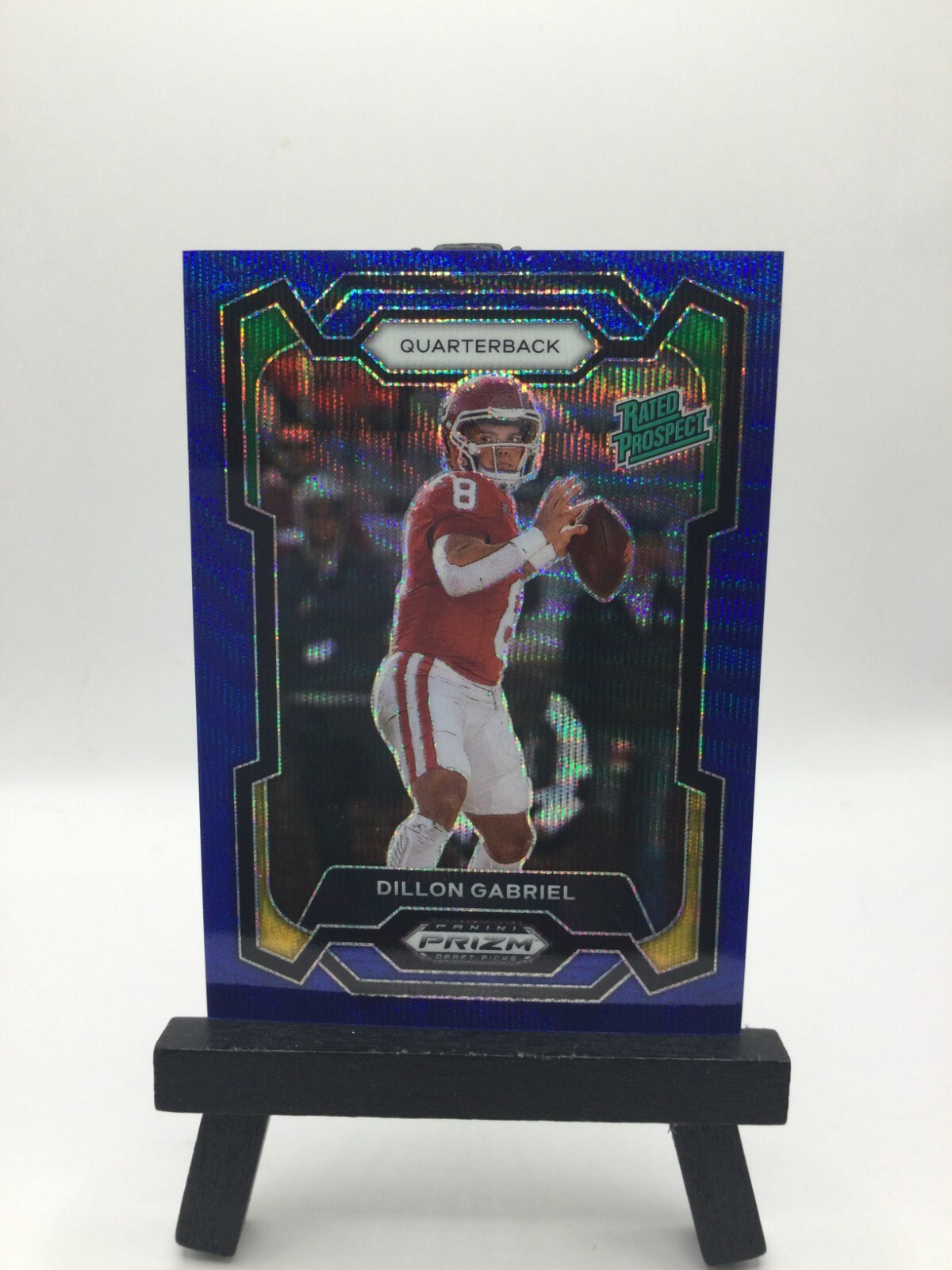 2024 Panini Prizm Draft Picks Rated Prospect Dillon Gabriel #197 Blue Wave /249