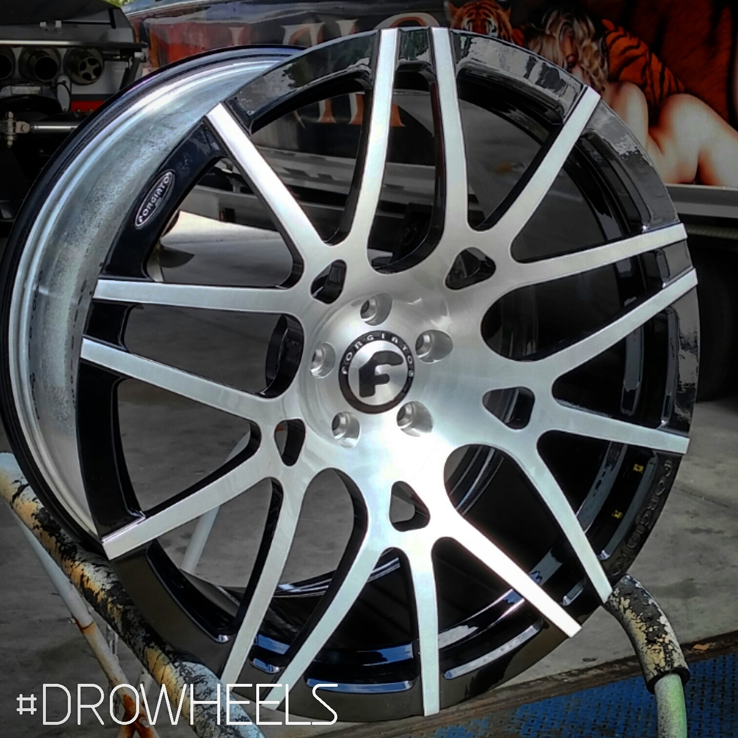 20X9-20X11 FORGIATO MAGLIA CONCAVE MONOBLOCK BUILT FOR FERRARI F430 JAGUAR F 