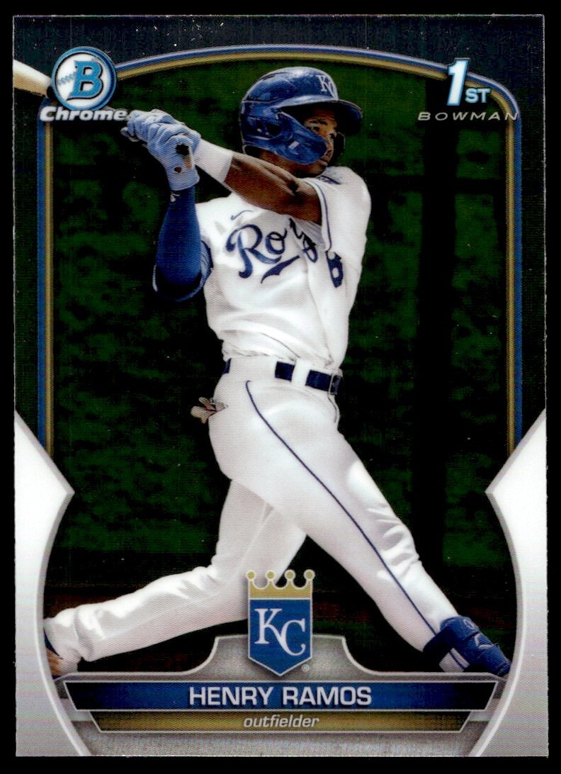 2023 Bowman Chrome Prospects Henry Ramos A72 Kansas City Royals #BCP-96