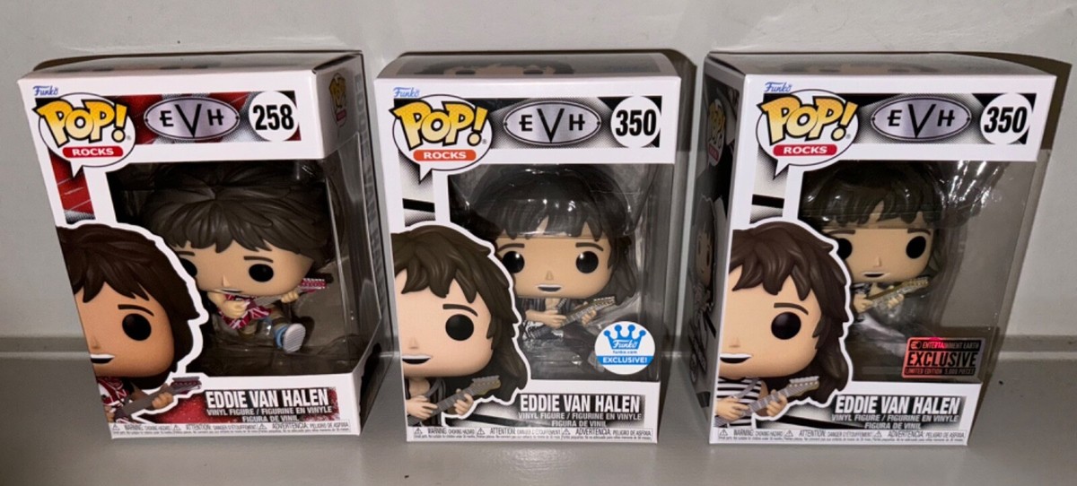 Eddie Van Halen 3 Piece Funko POP! Set-NEW! | eBay