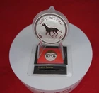 2002 Australia $1 Lunar Series 1 Year of the Horse 1 oz Silver .999 Coin *Mint*
