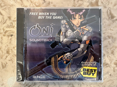 Rare SEALED ONI - CD Soundtrack, Exclusive Best Buy 2001 Promo Bungie ...