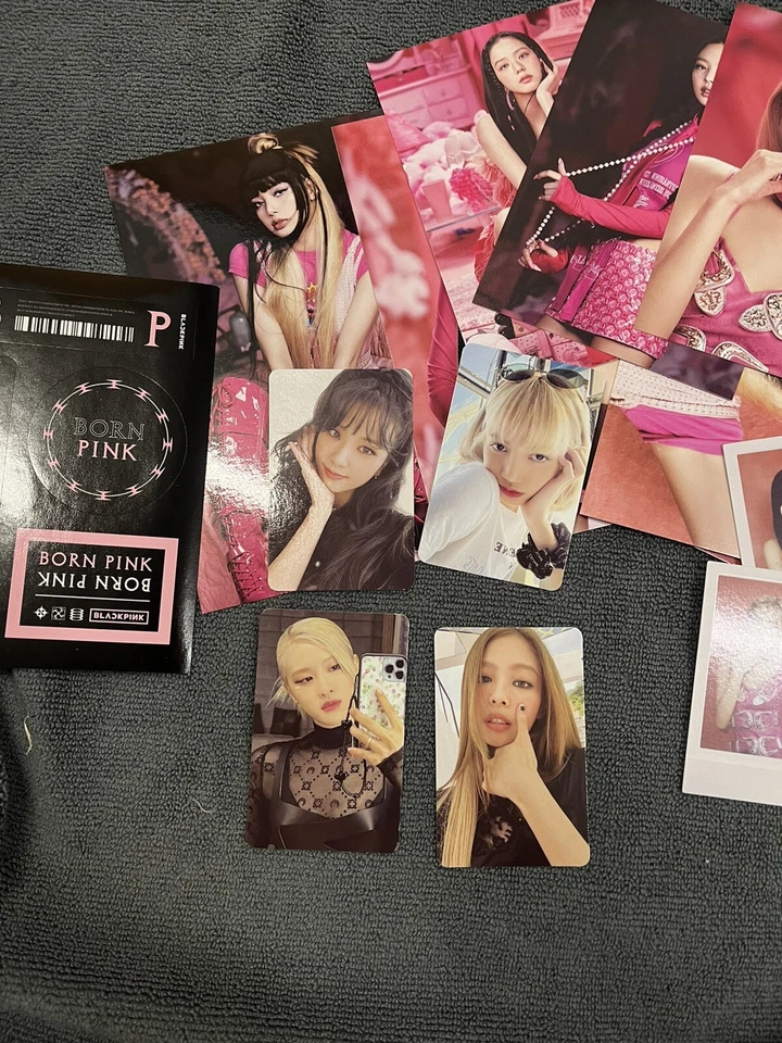 Blackpink Born Pink Album Box Set Limited Edition Pink Version - Bild 2 von 4
