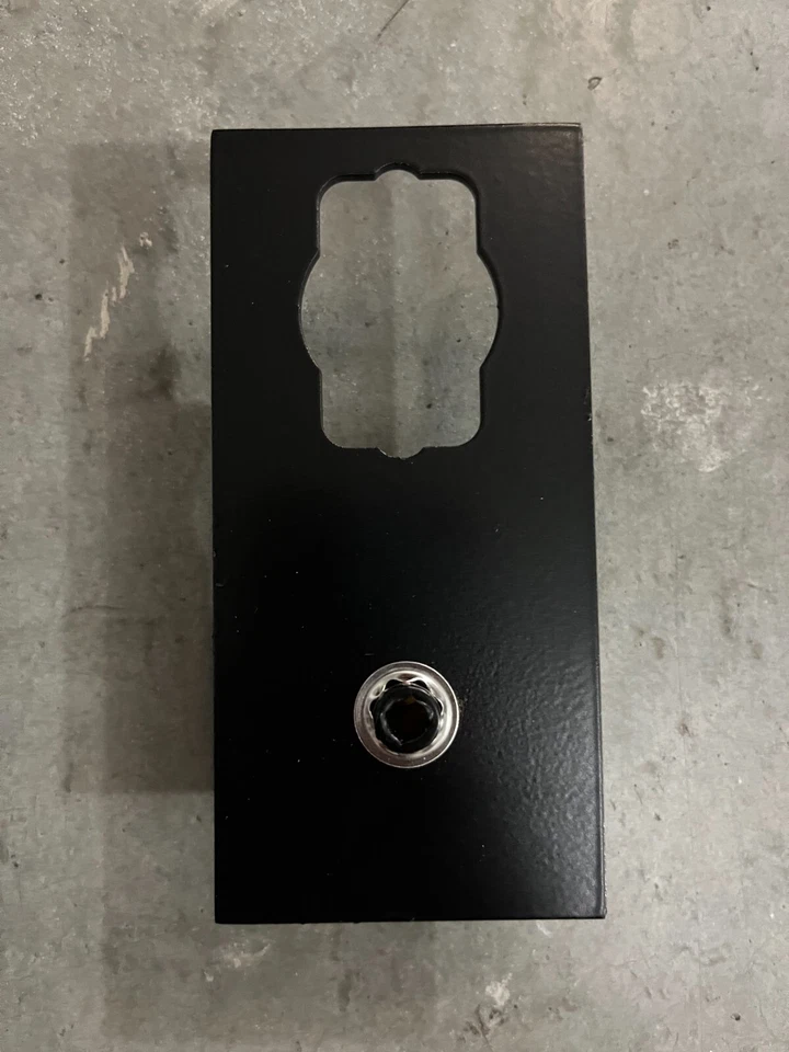 Valli - Palanca de puerta Lab H1049 Divara - Negro opaco - Roseta cuadrada HECHA EN ITALIA Foto 4 de 4