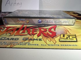 Virtua Fighter 2 Longbox ( Sega Saturn, 1996) CIB Complete With Manual *Tested*