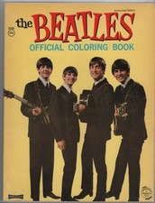 BEATLES altes Malbuch unbenutzt sehr guter Zustand für Sammler