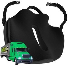 Truck Seat Cushion for Truck Driver Seat Cushion - CertiPUR-US Large Black