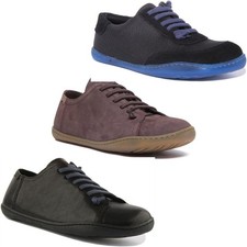 Camper Peu Caraco à Enfiler Hommes Décontracté Shoes IN Marron Foncé Taille