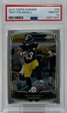 10 Football Cards to Celebrate the Career of Troy Polamalu 30
