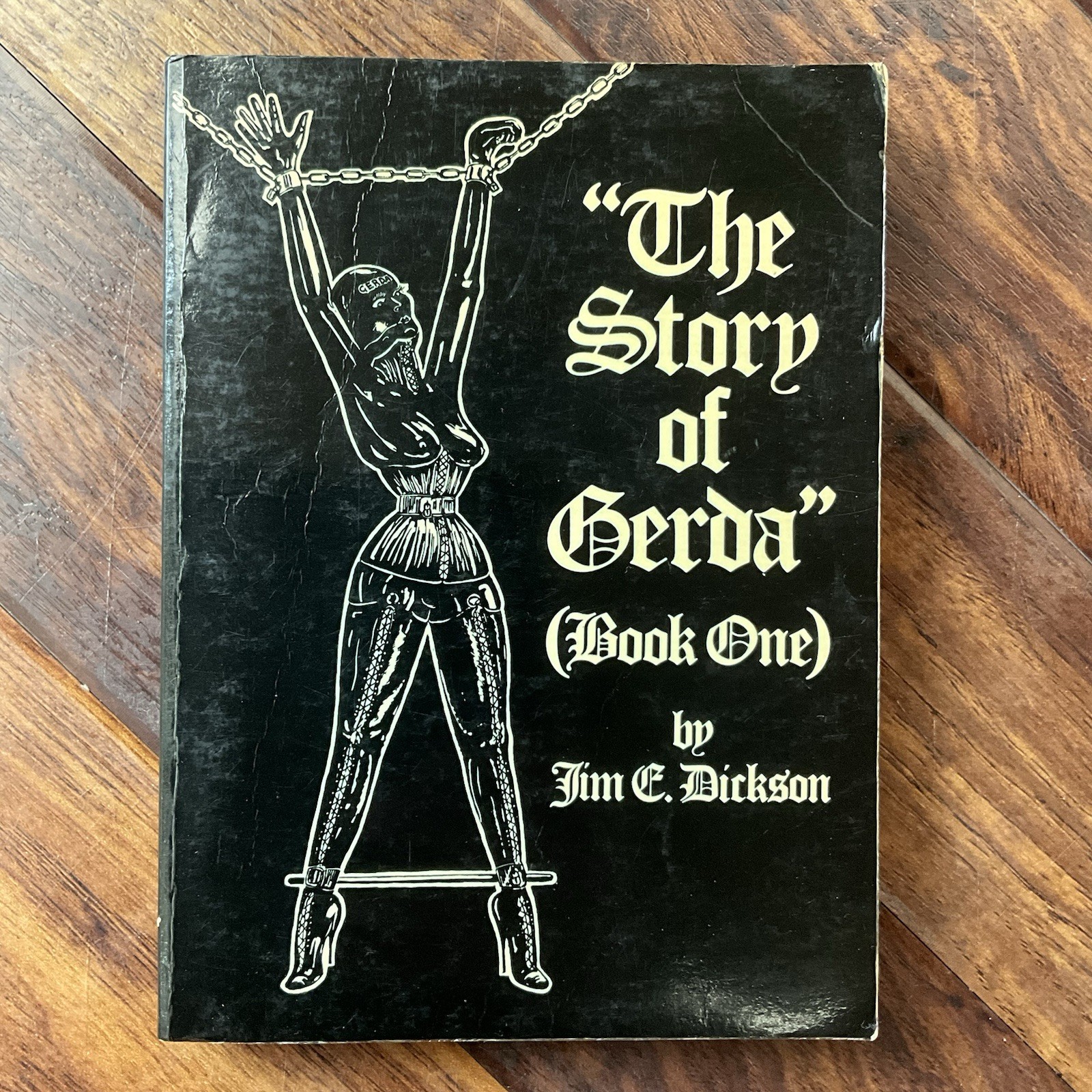 The Story of Gerda (Book 1) Jim Dickson 1st Edition Adult Erotic Paperback Rare