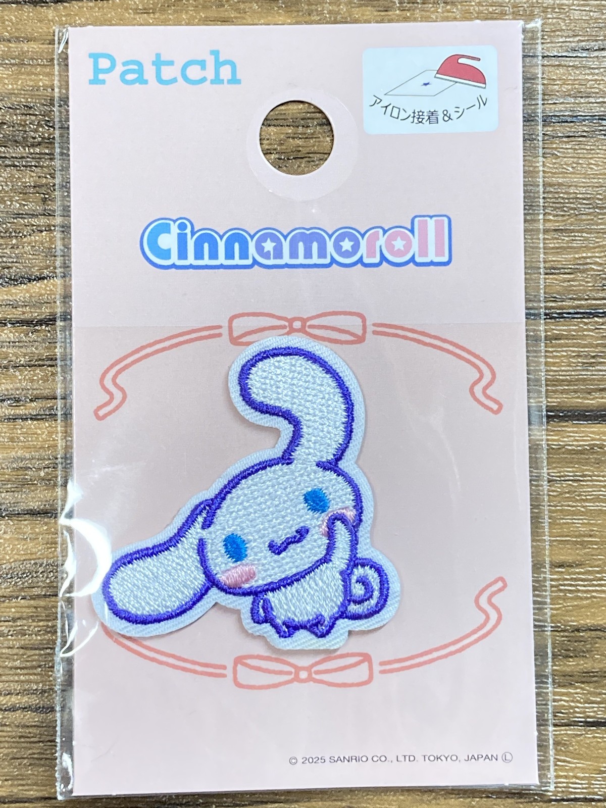 Sanrio Cinnamoroll Official Seal/ Iron On Patch JAPAN LIMITED