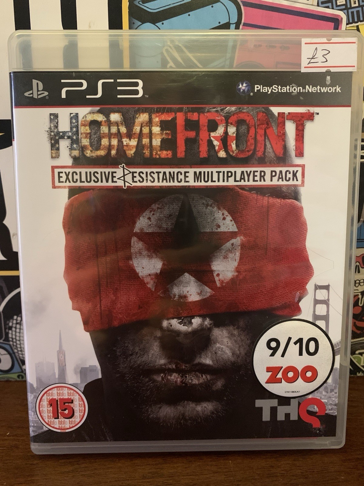 Homefront (Sony PlayStation 3, PS3 2011) Complete Video Game With Manual PAL UK