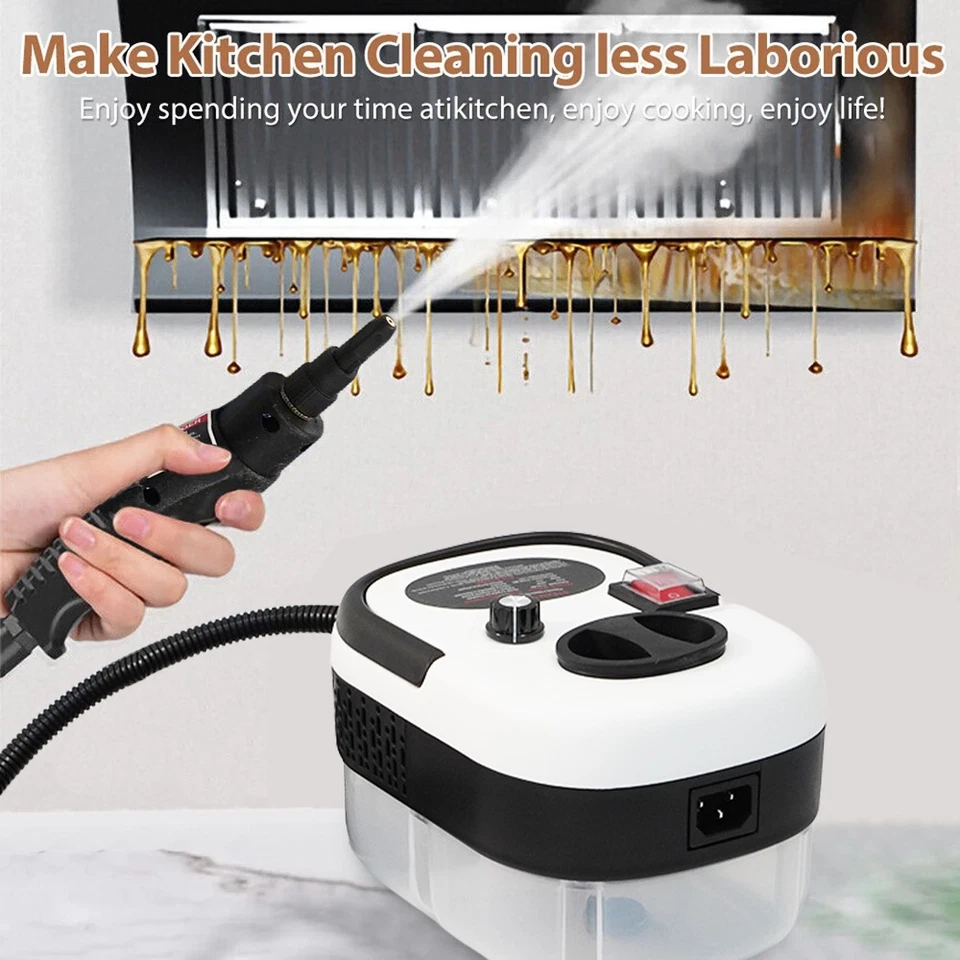 3200W Steam Cleaner Portable Handheld High Pressure Steamer for Car Home Kitchen - image 4 of 4