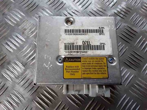 OPEL SINTRA Motorsteuergerät ECU 16198391 2.20 Diesel 85kw 1997 25451737