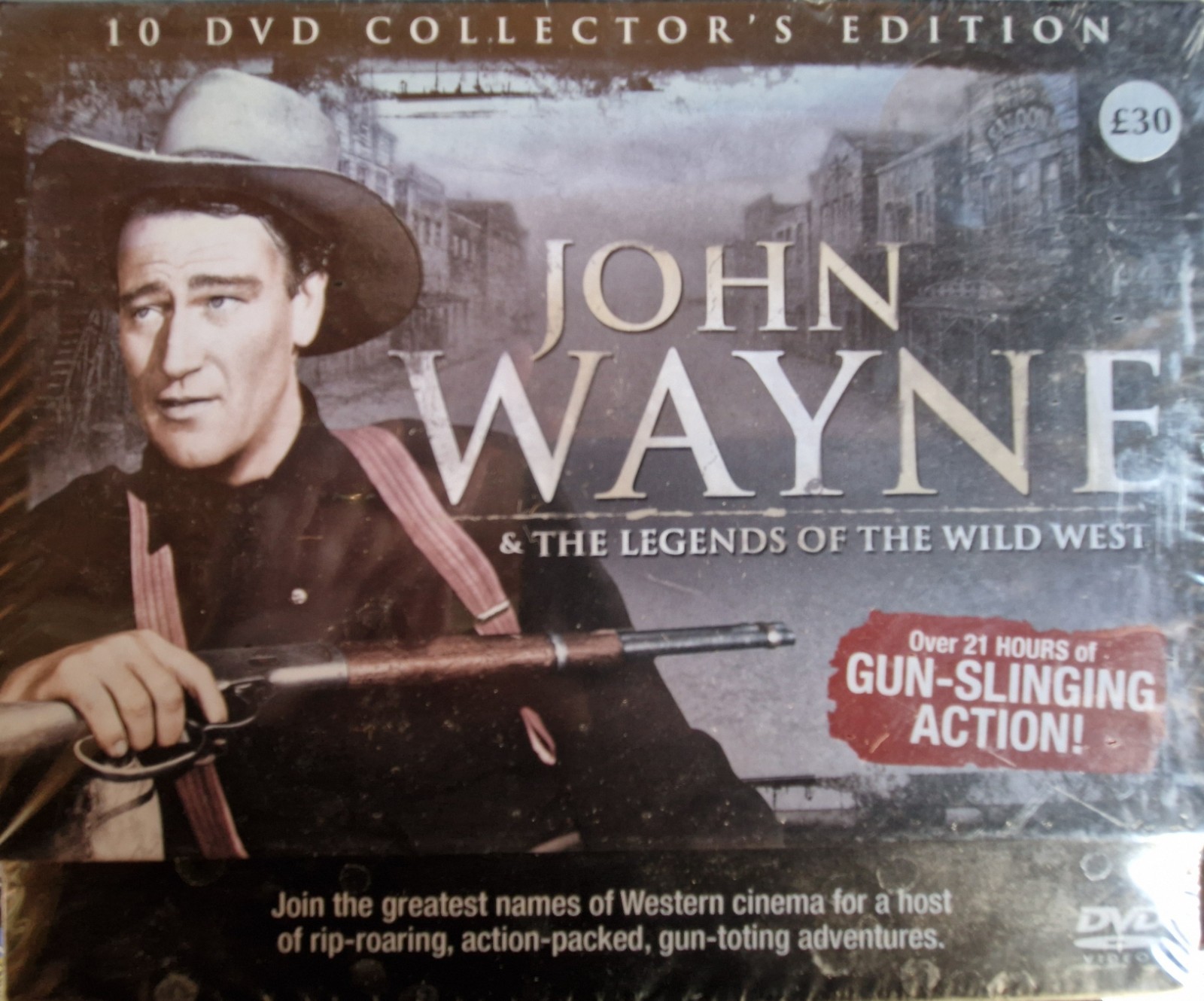 John Wayne & The Legends Of The Wild West DVD (2012) NEW