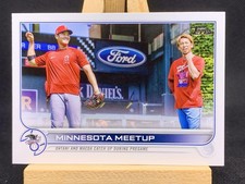2022 Topps #122 Minnesota Meetup Ohtani and Maeda