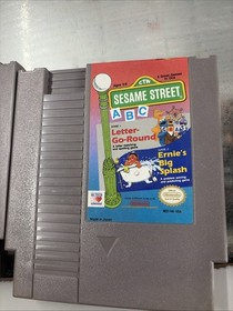 Sesame Street 123 & ABC (Nintendo NES) Authentic & Tested Bundle