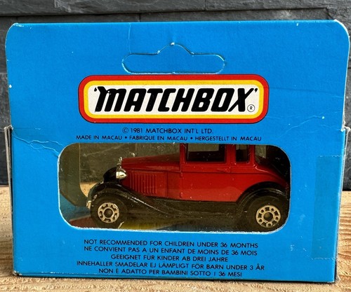 Matchbox 1981 MB 73, FORD MODEL A 1927, OVP in Box. Neu! - Bild 2 von 7