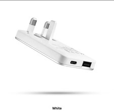 Ultra Fast Charger Plug 1 USB-1C USB Quick Charge Folding UK Plug iPhone Samsung
