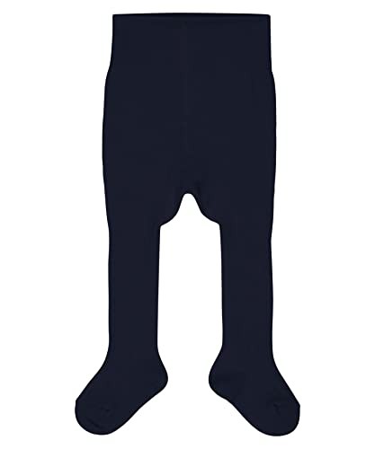 Strumpfhose Falke Unisex Baby 62-68 Baumwolle Kaschmir Blau Einfarbig 6098-image