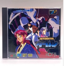 Detonator Orgun Sega Mega CD Japan Import Adventure Game Hot-B New Sealed