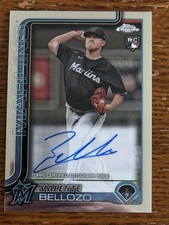 2025 Topps Chrome - Rookie Autographs Valente Bellozo #RA-VB (AU, RC)