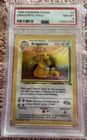 WOTC Pokemon Dragonite Fossil Holo 4/62 1999 English Unlimited PSA 8