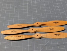 Vintage REV-UP 12.5W Wood RC Airplane Propellers Special Pro Series 2 Lot of 3