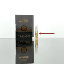 Azzaro The Most Wanted Parfum for Men 0.04oz 1.2ml Spray New Sample Vial (C99